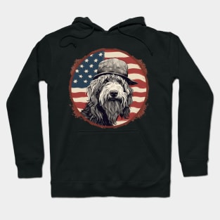 Patriotic Komondor Hoodie